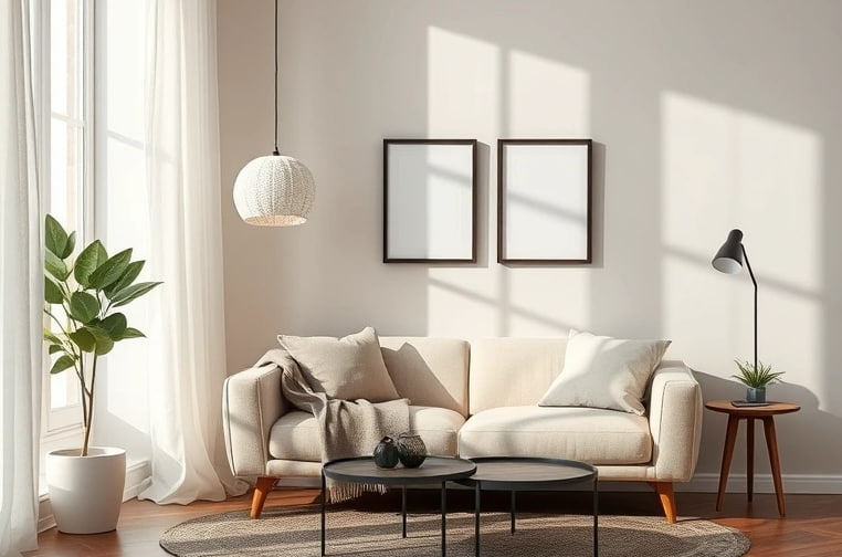 Como escolher a paleta de cores monocromática para ampliar ambientes pequenos